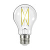SATCO 8 Watt A19 LED Filament; Clear; Medium Base; 3000K; 90 CRI; 120 Volt 6/pck