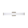 Hampton Bay Grantham 24" Led Vanity Light Bar Bathroom Lighting, Brushed Nickel