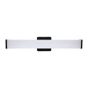 Eti Grantham 24" Led Vanity Light Bar Bathroom Lighting, Matte Black