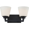 Glomar Nora 2-Light Bath Light (Aged Bronze)