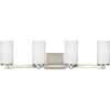 Sea Gull Lighting Hettinger 4-Light Bath Light (Brushed Nickel)