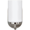 Sea Gull Lighting Oslo 1-Light Sconce (Brushed Nickel)