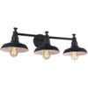 Design House Kimball 3-Light Vanity Light (Matte Black)