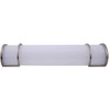 Sylvania 24 In. LED Linear Vanity Light W/ Selectable CCT (Brushed Nickel)