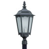 Liteco Outdoor Type 5 LED Post Top Lantern (Black)