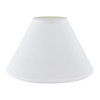 Round Hardback Linen Lamp Shade 6 X 16 X 10-1/2" White Pack Of 6