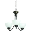 3-Light Candelabra Indoor Chandelier (Bronze) (Steel)