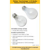 Philips Halogen Bulb, 29 Watt, A-19, Clear, Package Of 24