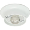 Satco Medium Base Fixture Pan One-Light White Pack Of 6