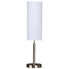 Arkansas Lighting 30" Table Lamp, 60 Watt, Brushed Nickel