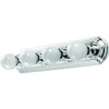 24 In. 4-Light Incandescent Bath Vanity Fixture (Chrome)