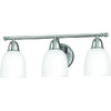 Seasons Raleigh 7.25 In. 3-Light Incandescent Bath Vanity Fixture (Chrome)