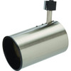 Satco Flat Back Track Light Head, Brushed Nickel