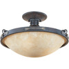 Cordelia Lighting Austin Incandescent Semi-Flush Mount Light