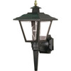 Satco Nuvo Brentwood 7.75 X 17 In. 1-Light Outdoor Lantern (Black)