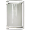 Satco 60/530 6.5 X 10 In. Incandescent Outdoor Wall Sconce