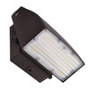 Eti 100-Watt Equivalent Bronze Integrated Led Wall Pack Light 120-277 V