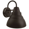 Liteco Decorative Wall Fixture With Photocell And Motion Sensor, Bronze