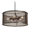 AFX Austin 24 In. Medium Base Pendant Fixture Bronze 120v