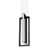 AFX Cole 6 In. LED Pendant Fixture Black 120v, 3000k