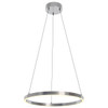 AFX Glo 24 In. LED Pendant Fixture Satin Nickel 120v, 3000k