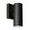AFX Beverly 06 In. LED Outdoor Sconce Black 120-277v, 27/30/35/40/50k