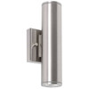 AFX Beverly 10 In. LED Outdoor Sconce Satin Nickel 120-277v, 27/30/35/40/50k