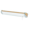 AFX Ideal 40 In. LED Overbed Fixture Light Oak 120v, 3000k