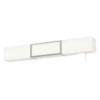AFX Holly 36 In. LED Overbed Fixture Satin Nickel 120v, 3000k