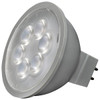 SATCO Mr16 LED 4.5w Silver Finish 5000k Gu5.3 Base 360 Lumens 12v Package Of 12