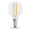 FEIT Electric G16-1/2 3.8w 2700k E12 Base Clear Filament LED Bulb (12-Pack)