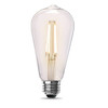 FEIT Electric St19 8.8w 27k E26 Clear Filament Glass Vintage LED Bulb (8-Pack)