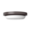 AFX Dean 8 In. LED Outdoor Flush Mount Bronze, 30/40/50k