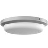 AFX Dean 11 In. LED Outdoor Flush Mount Grey, 30/40/50k