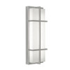 AFX August 20 In. LED Outdoor Sconce Painted Nickel 120-277v, 30/35/40k
