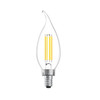 Maintenance Warehouse 4 Watt Ca10 Led, Candelabra, Clear, 4000k (12-Pack)