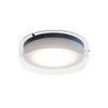 Afx Studio 16" LED Flush Mount, Adjustable Cct, Black