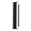 Afx Rhea 18" LED Outdoor Sconce, Adjustable Cct, Black
