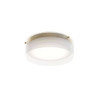 Afx Studio 12" LED Flush Mount, Adjustable Cct, Satin Brass