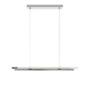 Afx Indra 44" LED Linear Pendant, Adjustable Cct, Satin Nickel