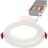 Juno Wafer 4" LED Regressed Smooth Downlight, Switchable Cct, Matte White Wf4 Dreg Sm Alo19 Sww5 90cri MW M6