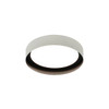 Afx Reveal 16" LED Flush Mount 120-277v, 3000k, White/Black