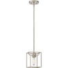 Designers Fountain Uptown 1-Light Pendant Fixture (Satin Platinum)