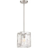 Designers Fountain Madison Square 7 In. 1-Light Pendant Fixture (Satin Platinum)