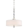Designers Fountain Evi 18 In. 3-Light Pendant Fixture (Chrome)