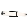 Afx Miller 24" LED Vanity Fixture, 1700 Lumens, 3 Cct, 120v, 17 Watts, Black