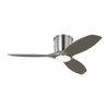 Generation Lighting Titus 44" LED Silver Ceiling Fan With Silver Blades, Remote