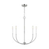 Generation Lighting Greenwich 5-Light Brushed Nickel Chandelier