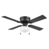 Generic Private Brand Altona 42" Hugger Ceiling Fan, Matte Black