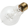 Satco Vintage A Bulb, 60 Watt, Quad Loop, 120 Volt, Package Of 6
